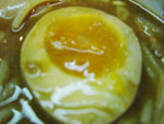 カレー特製つけそば 卵